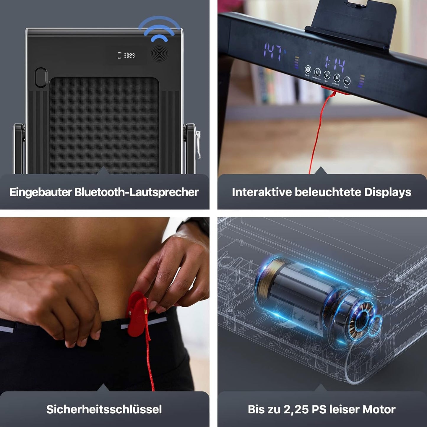 Mobvoi Home Laufband Ultra: 3‑in‑1 Gehen & Laufen für Zuhause